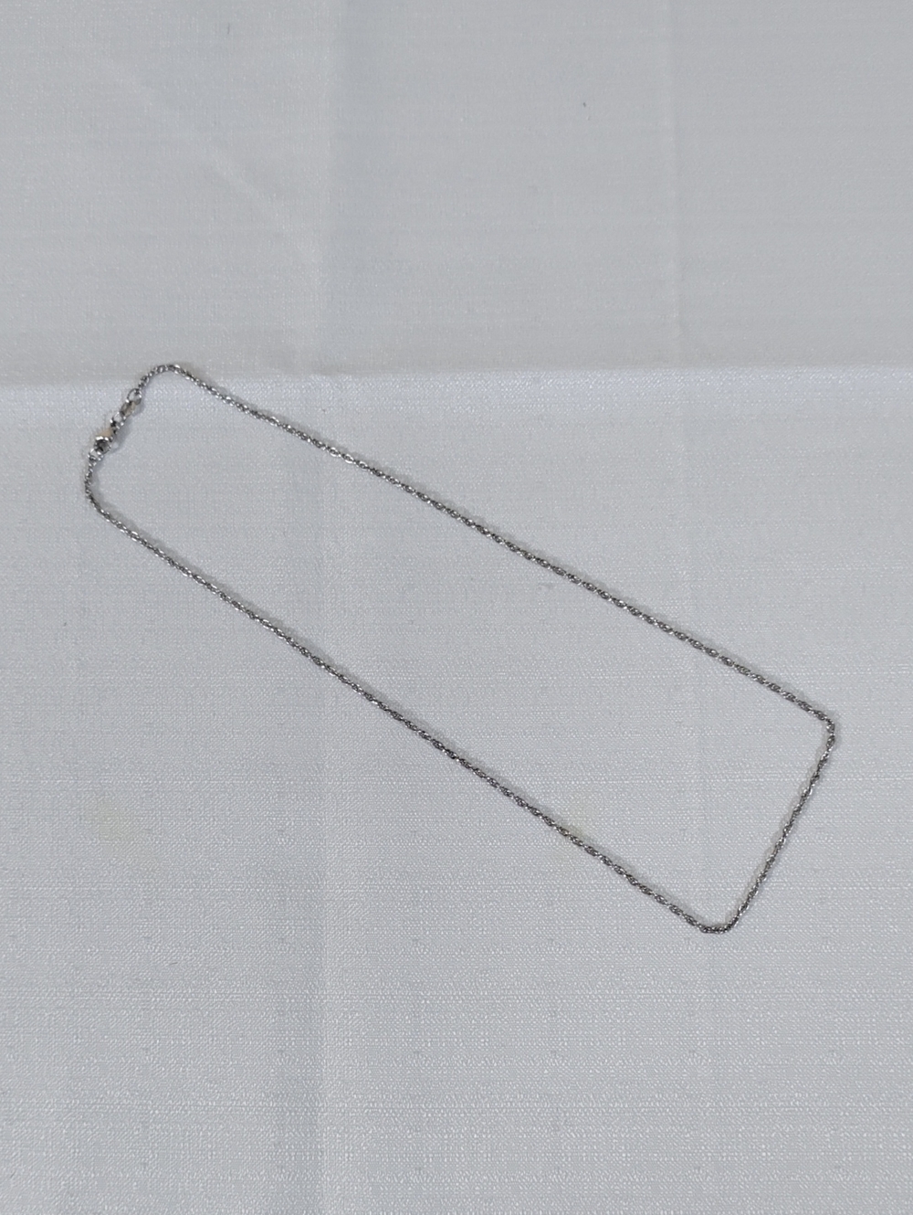 G400 James Avery Sterling Silver 18" Rope Chain Necklace